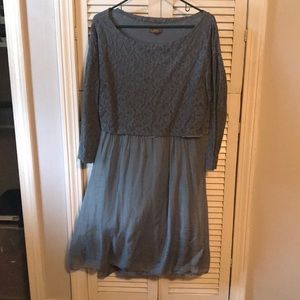Amanti lacy top dress